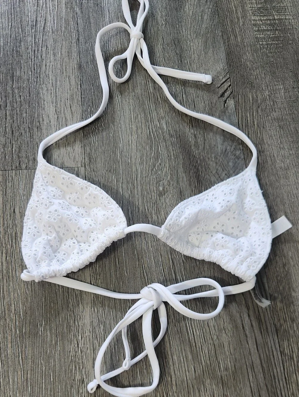 New! Pink x Frankies Bikini Cape May Bikini Top